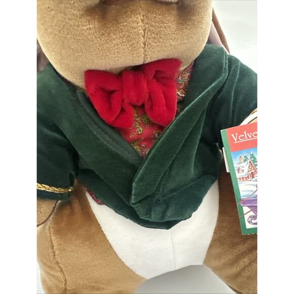 VELVETEEN RABBIT EARS Plush Stuffed Animal Vintage Toys-R-Us 1985 w/ Tags - Picture 4 of 9